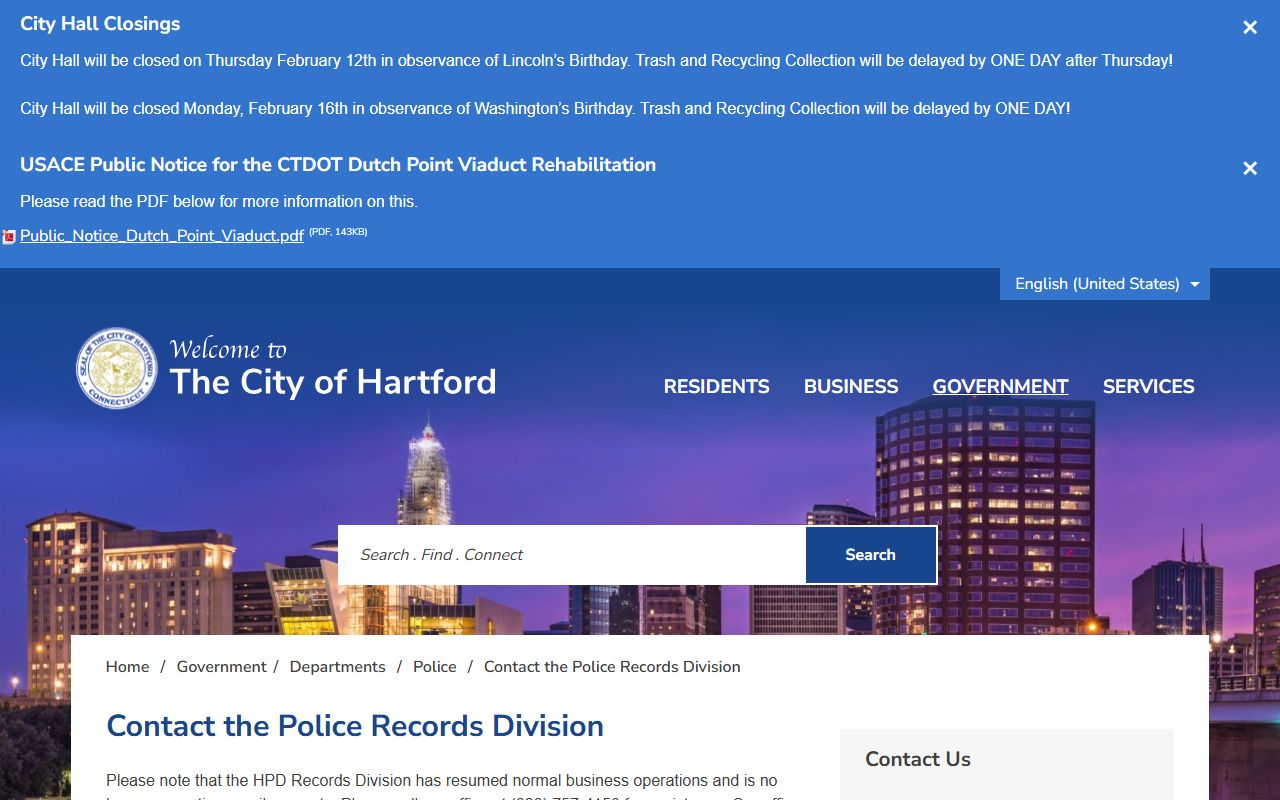 Hartford Connecticut sex offender registry resources and public safety information