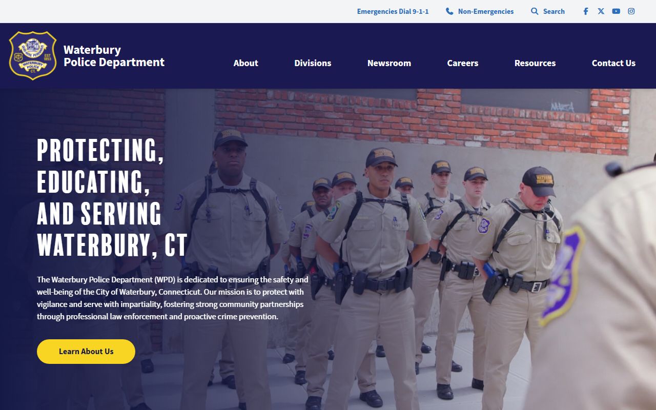 New Haven Police Department website for sex offender registry access